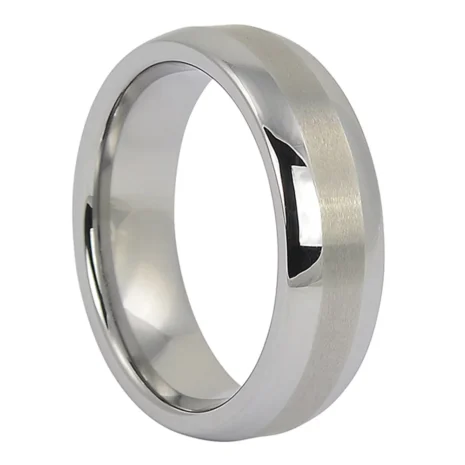 FTR-018-Satin-Centreline-Tungsten-Mens-Ring-video Satin Centreline Mens 7mm Tungsten Ring