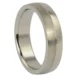 Titanium Dual Tone 6mm Mens Ring