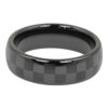 ccr-004-mens-black-ceramic-ring-with-chequered-pattern-2