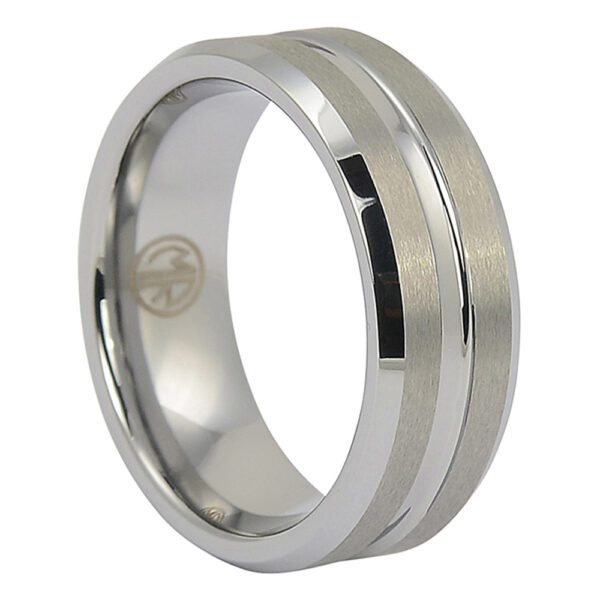 ftr-034-brushed-tungsten-ring-with-polished-centerline