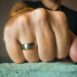 Titanium 7mm Mens Dome Wedding Ring