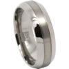 ITR-0851-TITANIUM 7MM RING WITH TAPERED EDGE-video