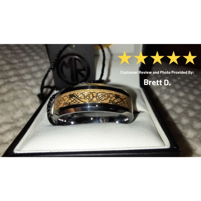 Tungsten Mens Wedding Ring