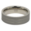 itr-091-dark-matte-finish-twin-groove-titanium-ring-2