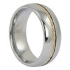 FTR-055-Mens-Wedding-Tungsten-Ring-with-Plated-Rope-Inlay-video