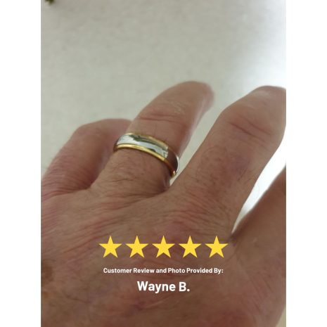 UGC (24) Tungsten Mens Wedding Ring