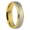 itr-106-polished-titanium-mens-ring-with-gold-edge