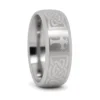 Celtic Cross 8mm Tungsten Ring