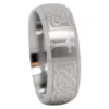 Celtic Cross 8mm Tungsten Ring