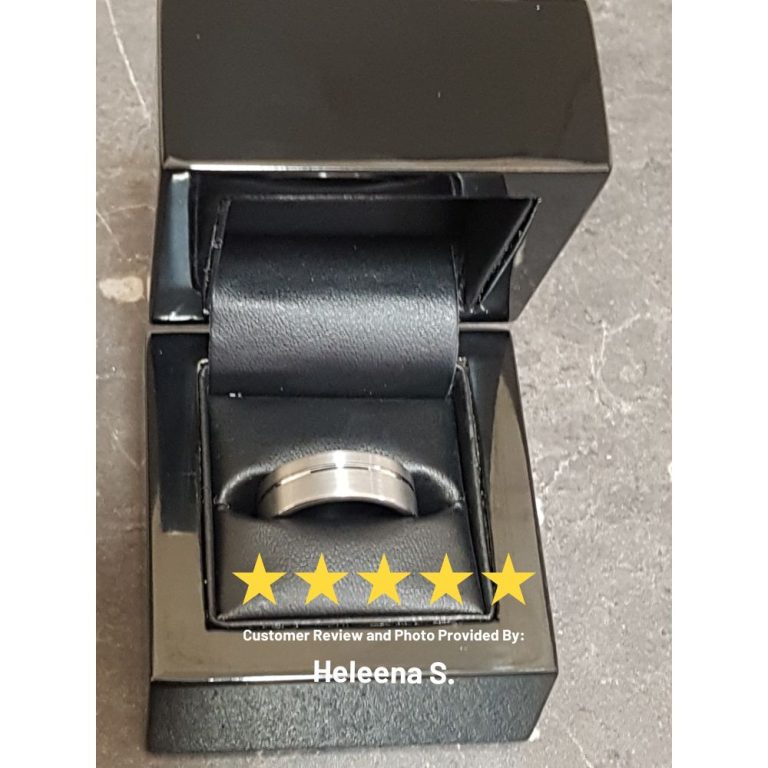 Tungsten Mens Wedding Ring