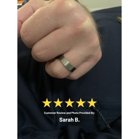 UGC (5) Mens Custom Titanium Wedding Band