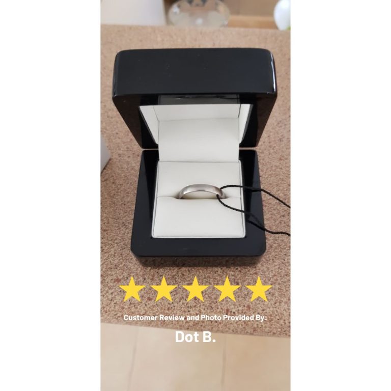 Custom Titanium Wedding Ring