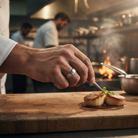 ITR-060-Titanium-Dual-Tone-Mens-Ring-Chef ITR-060-Titanium-Dual-Tone-Mens-Ring-Chef