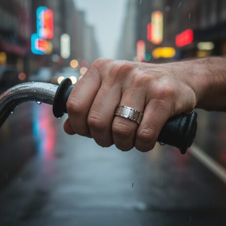 ITR-082-Titanium-Ring-with-Unique-Edge-Motorcycle-Rider ITR-082-Titanium-Ring-with-Unique-Edge-Motorcycle-Rider