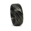 Flat Black Nebula Titanium 8mm Mens Ring