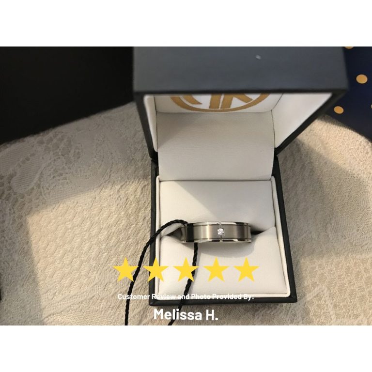 Titanium Mens Wedding Ring