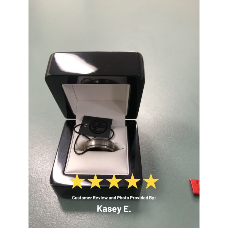 Titanium Mens Wedding Ring
