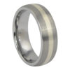 FTR-096-Tungsten-Wedding-Ring-With-Solid-Silver-Inlay-video