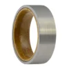 Tungsten and Koa Wood 8mm Mens Ring