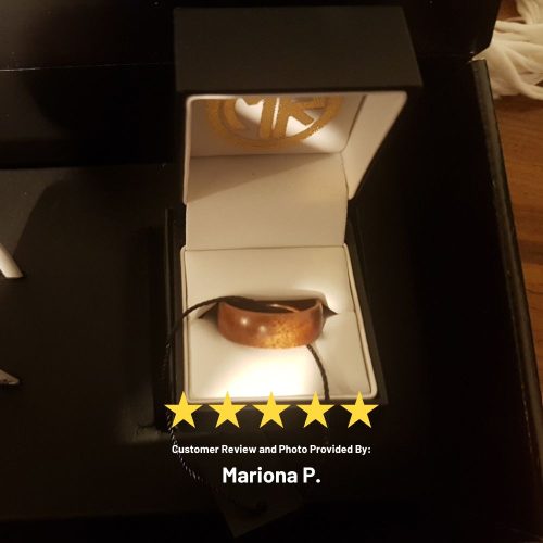 Wood Mens Wedding Ring