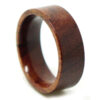 PWR-004-ROSEWOOD 8MM FLAT BAND MENS RING-video