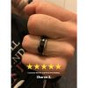 Tungsten Wood Mens Wedding Ring