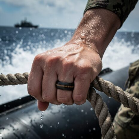 FTR-135-Tungsten-black-and-whiskey-wood-mens-ring-Military-_-Tactical FTR-135-Tungsten-black-and-whiskey-wood-mens-ring-Military-_-Tactical