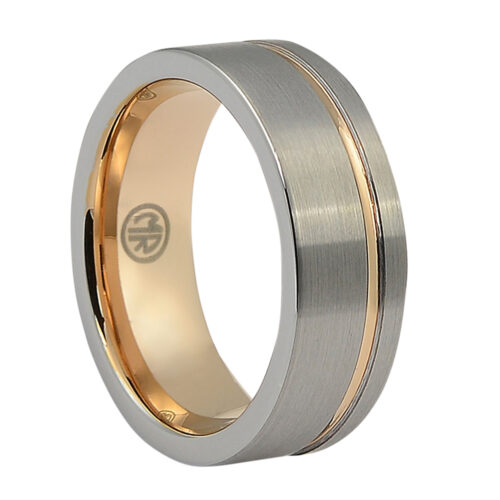 ftrs-109-brushed-rose-gold-signature-tungsten-mens-ring