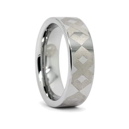 Mens Infinity 8mm Promise Ring