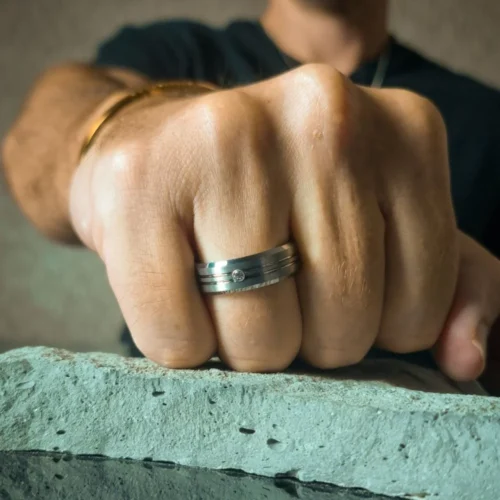 Tungsten Mens Ring