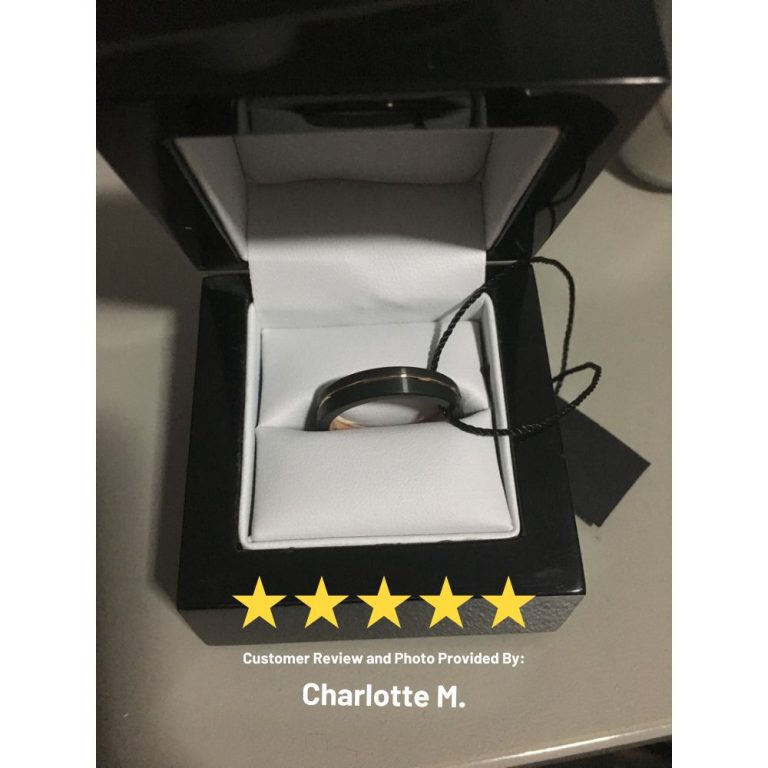 Tungsten Mens Wedding Ring