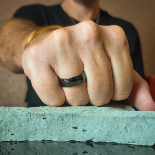 Black Titanium Ring
