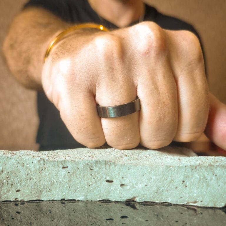 Black Titanium Ring
