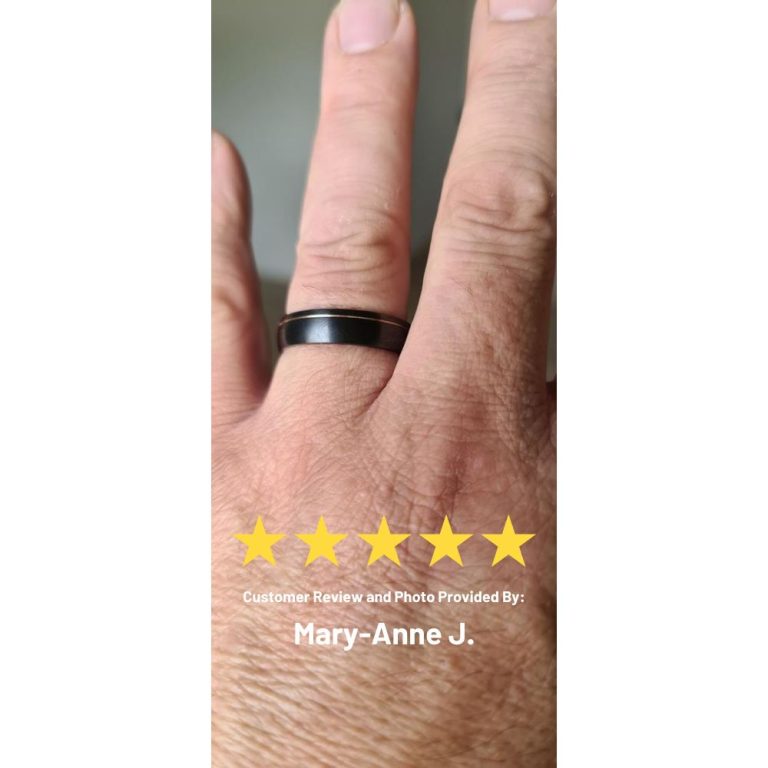 Titanium Mens Wedding Ring