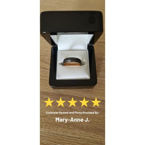 UGC (65) Titanium Mens Wedding Ring