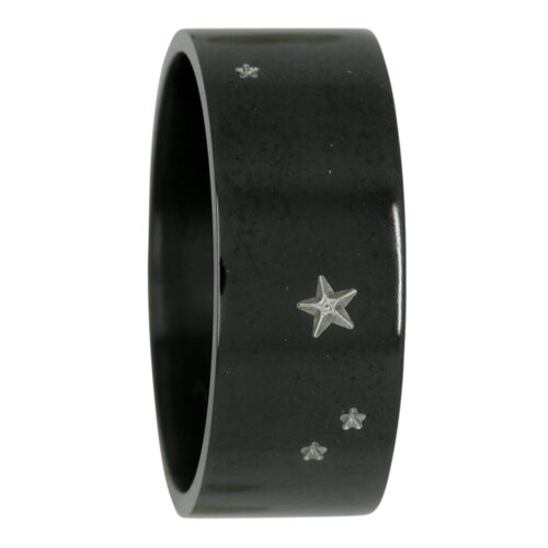 Aries Star Constellation Zirconium Mens Ring