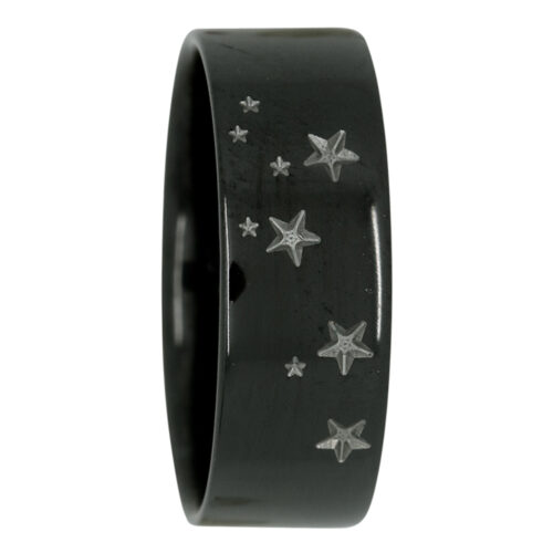 Leo Star Constellation Zirconium Mens Ring