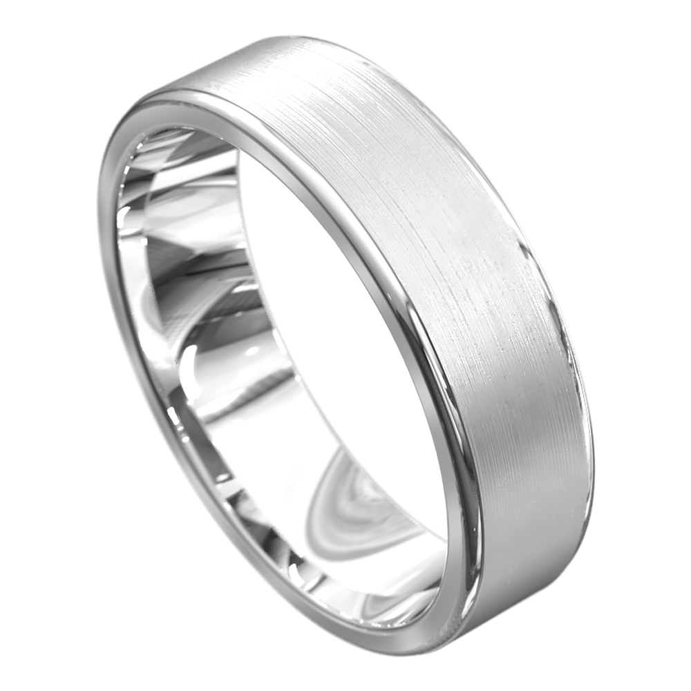 The Classic- 14k Gold Tungsten Men's Wedding Band | Madera Bands
