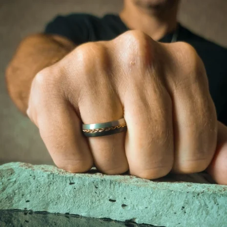 FTR-138-Tungsten-Mens-Ring Tungsten Mens Ring