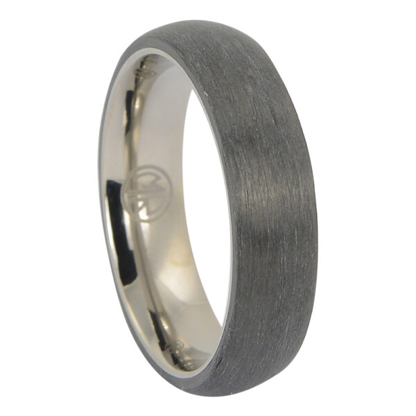 Carbon Fibre and titanium mens ring