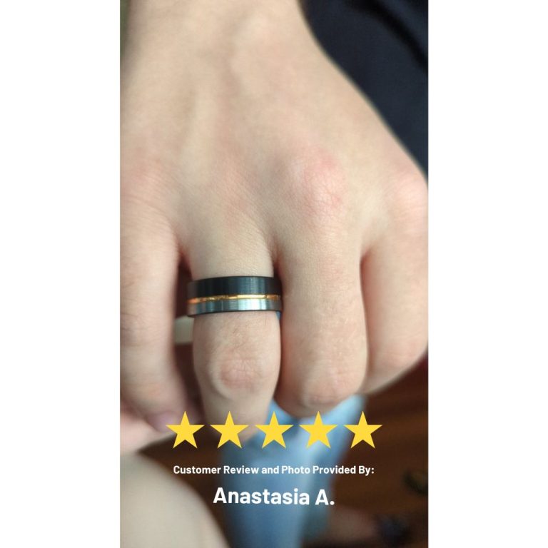 Tungsten Mens Wedding Ring