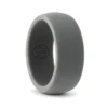 Mens 9mm Dark Grey Silicone Ring