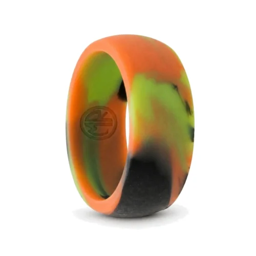 Camo Green Silicone Ring