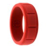 red mens silicone ring