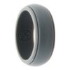 grey grooved silicone ring