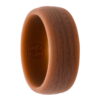 brown wood silicone ring