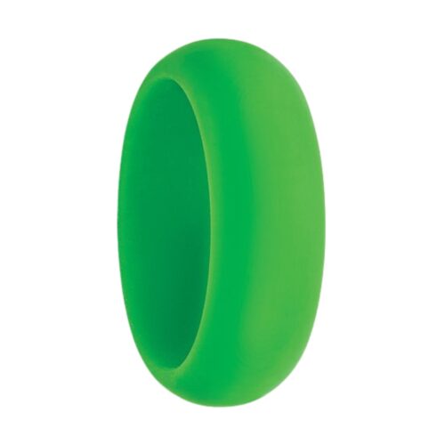 green silicone rings for men
