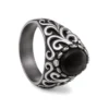 Abyss Tiger Eye Stone Signet Ring
