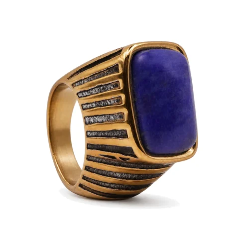 Vividus Antique Stone Signet Ring