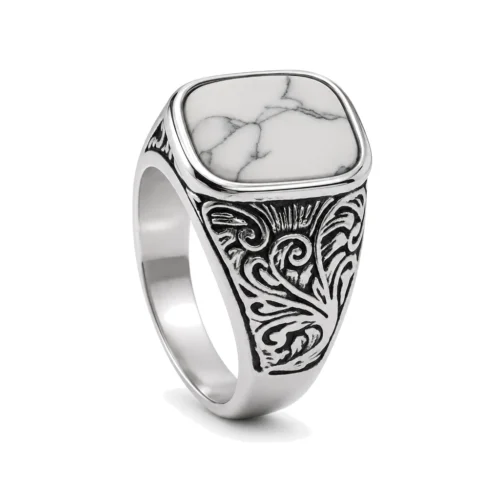 Maxwell'sJasper Stone Signet Ring